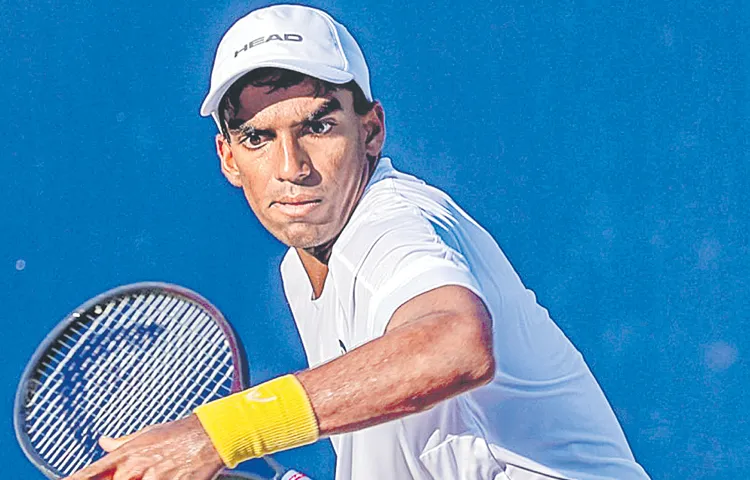 Nisesh sensational victory over the defending champion