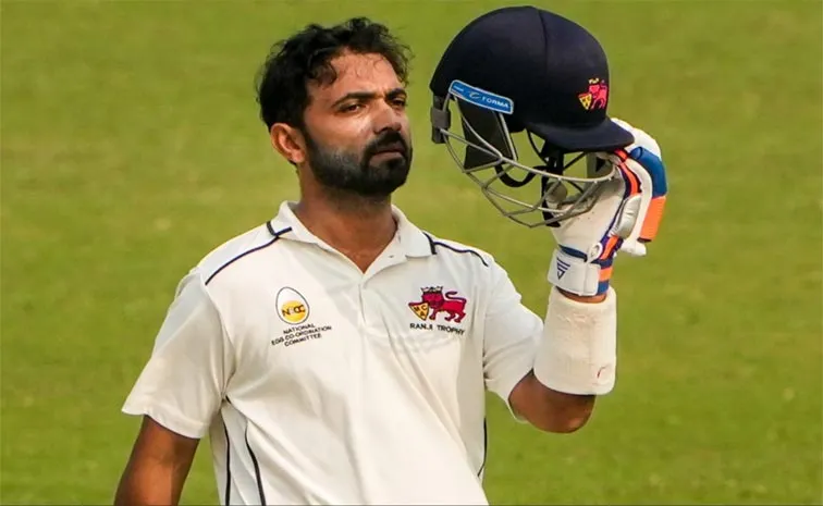 Ajinkya Rahane Got Out Early While Chasing In Crucial Ranji Semi Final Against Vidarbha