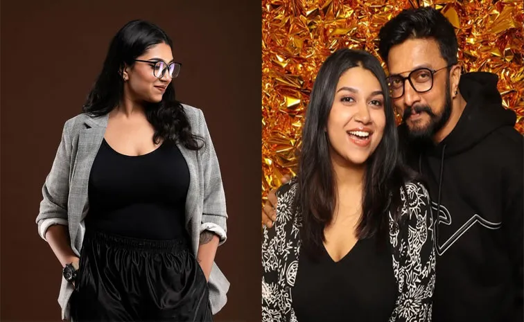 Kiccha Sudeep Daughter Sanvi Sudeep Latest Pics Goes Viral