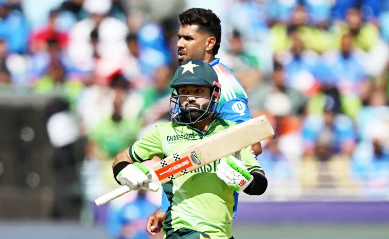 Ind vs Pak: Rizwan Collision With Harshit Rana Young Pacer Reaction Viral