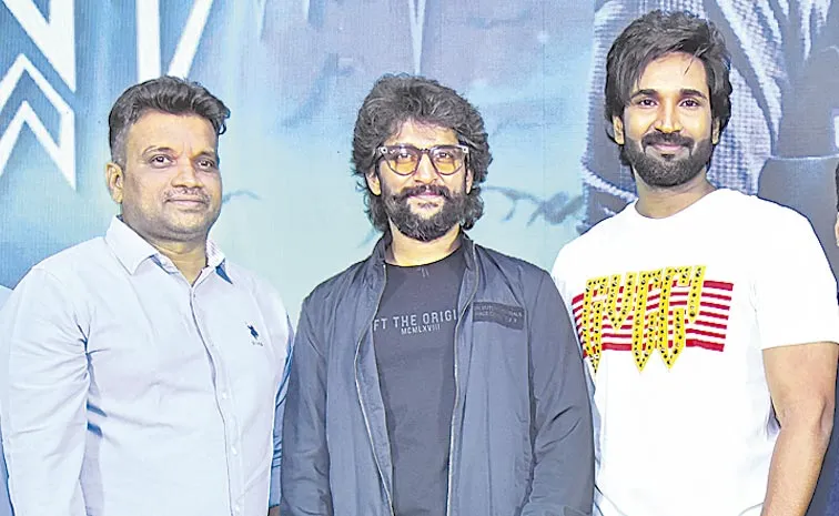 Aadhi Pinisetty Sabdham movie pre release event Chief Guest Natural Star