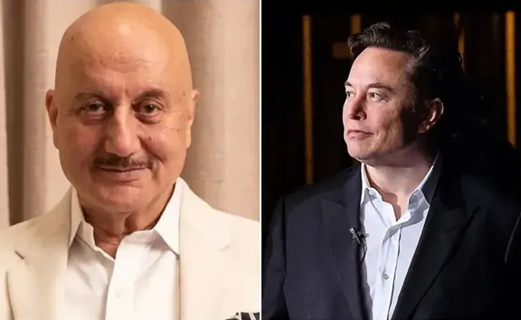Anupam Kher Questioned Elon Musk after His twitter account locked