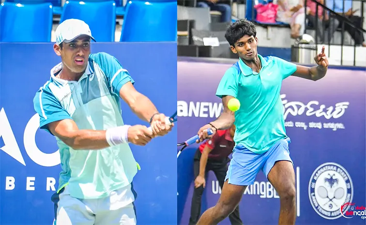 Dhamne and Karan Singh exit despite in Bengaluru Open 2025