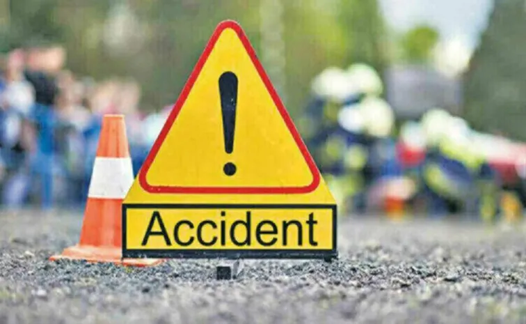 massive road accident in palnadu district