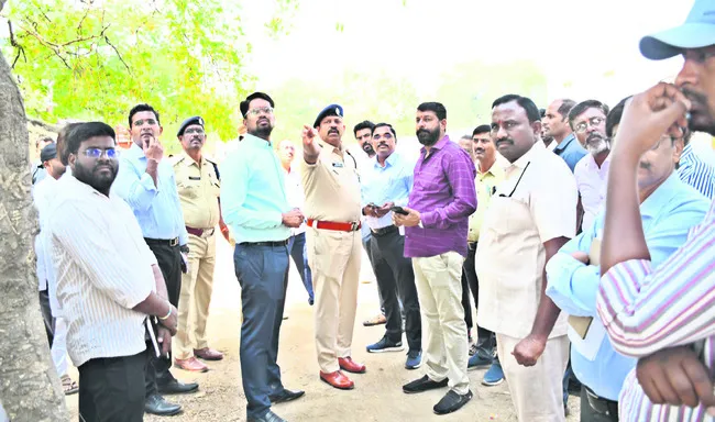 పకడ్బందీగా సీఎం పర్యటన ఏర్పాట్లు
