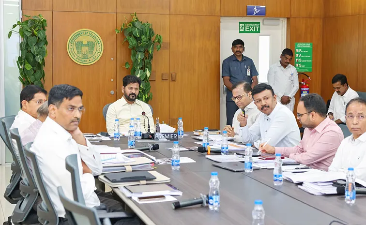 CM Revanth Reddy Review Meeting On Department of Mines