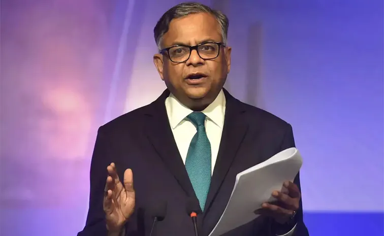 Tata Sons Chairman Natarajan Chandrasekaran on Generative AI and Job Creation in India
