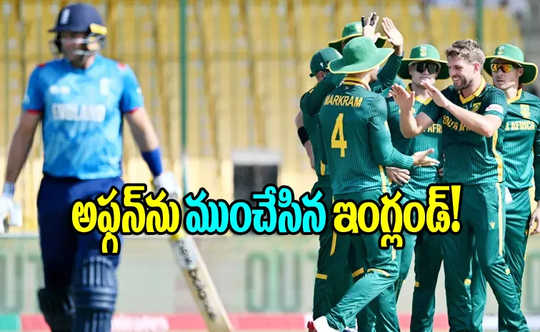 CT 2025: SA Qualify For Semis Afghanistan Let Down By ENG Horror Show