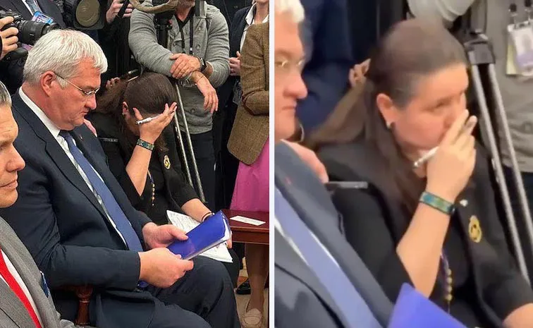 Trump-Zelensky Public Blowup Oksana Markarova reaction Viral