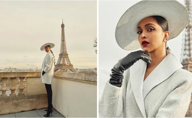 LVFW25 Deepika Padukone Vintage look iconic Eiffel Tower goes viral 