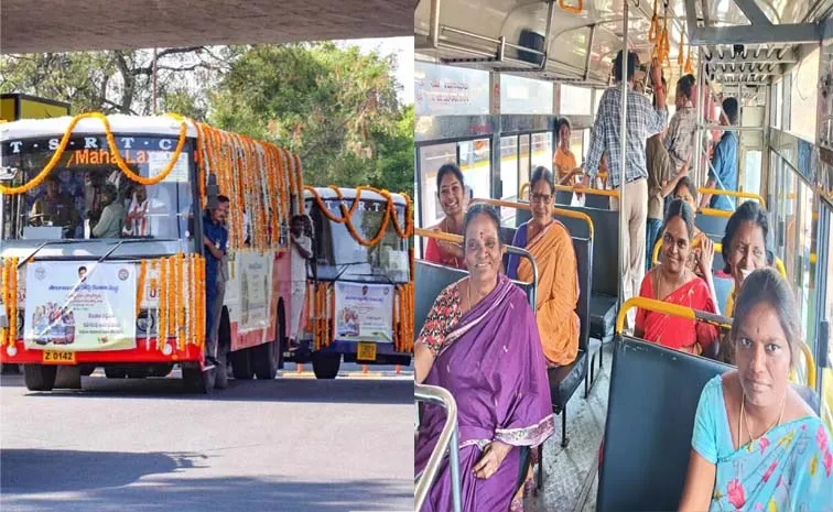 Telangana Govt Plans To Purchase 600 Buses Through Mandal Level Women