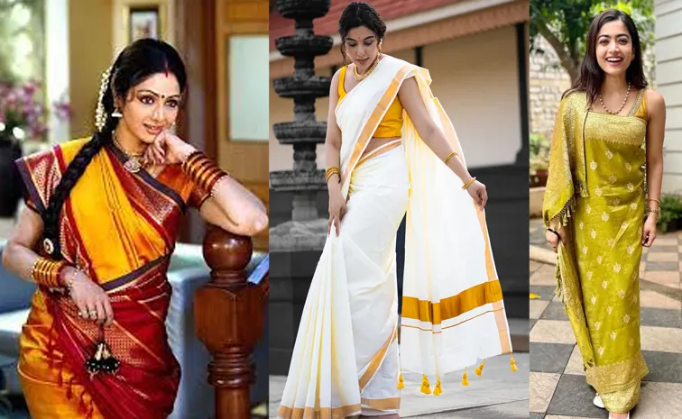  do you know the different ways to drape a saree  