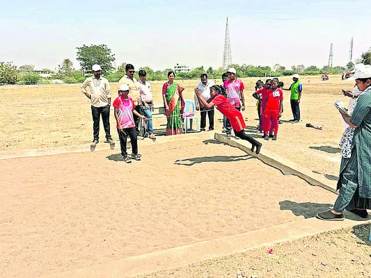 క్రీడాపాఠశాలలో ప్రవేశానికి ఎంపిక పోటీలు