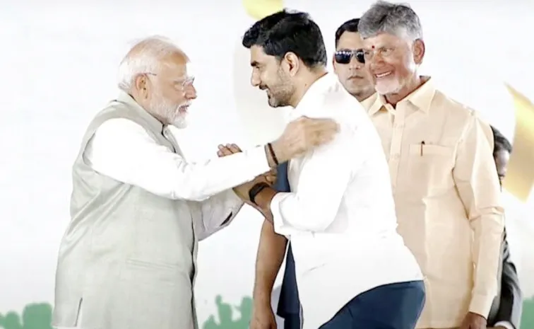 KSR Comment On CBN Lokesh Fear Over BJP Modi