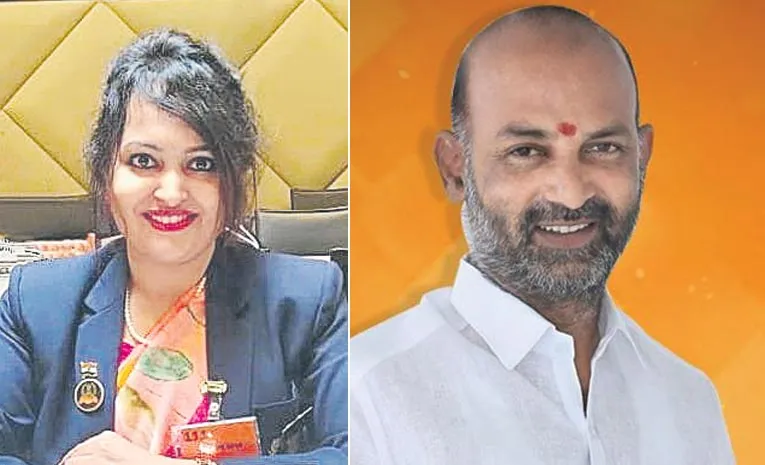Pujita becomes personal secretary to Union Minister Bandi Sanjay