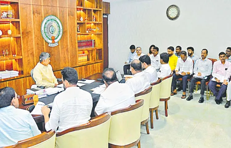 Focus on establishing industries says Chandrababu 