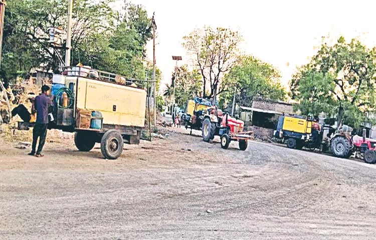Trial run for extraction of petrol and diesel deposits