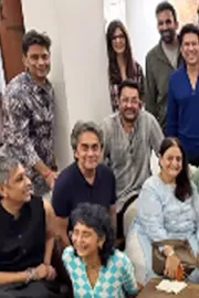 Aamir Khan, Girlfriend Gauri Spratt and ex wife Reena Dutta, Kiran Rao attend Irfan Pathan Anniversary Party8