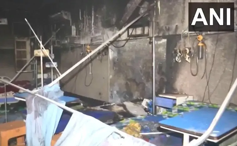Madhya Pradesh AC Blast in Gwalior Hospital