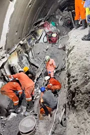 Rescue Operation In Slbc Tunnel Continues For 23 Days5