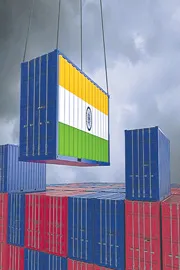 India Exports Decline in February 20253