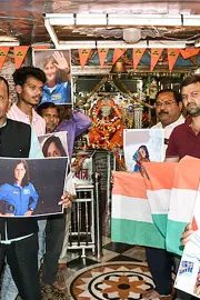 Akhand Jyoti in Village Celebrations were Held on Sunita Williams Return9