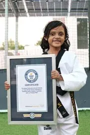 Madurai 7 Year Old Samyuktha Narayanan Set Guinness World Record 5