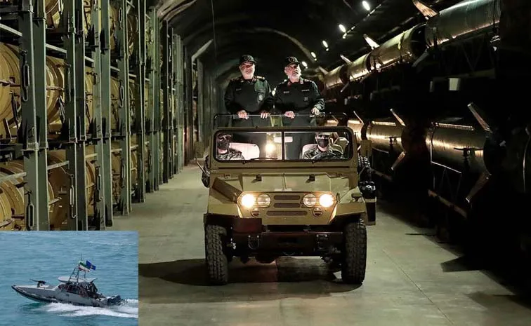 Iran Unveils 500 Meter Deep Underground Naval Base