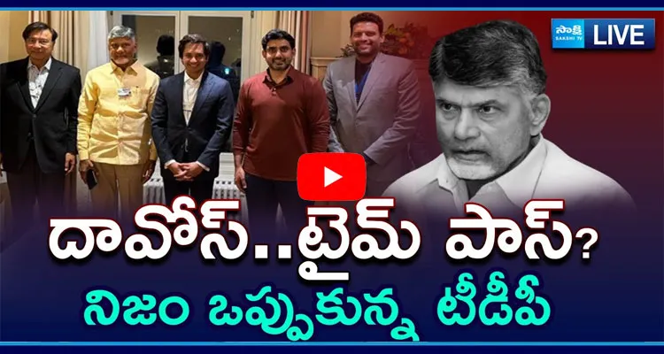TDP Revel Sensational Facts On Chandrababu Davos Tour In AP Council 2