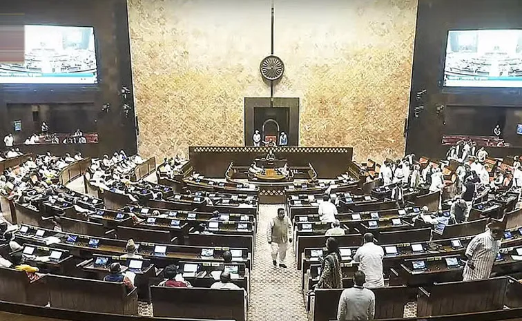 Opposition MP Reached Lok Sabha Wearing T-Shirts With Slogans, Om Birla Angry14