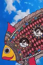 Samastipur Artist Making Mithila Painting for Sunita Williams8