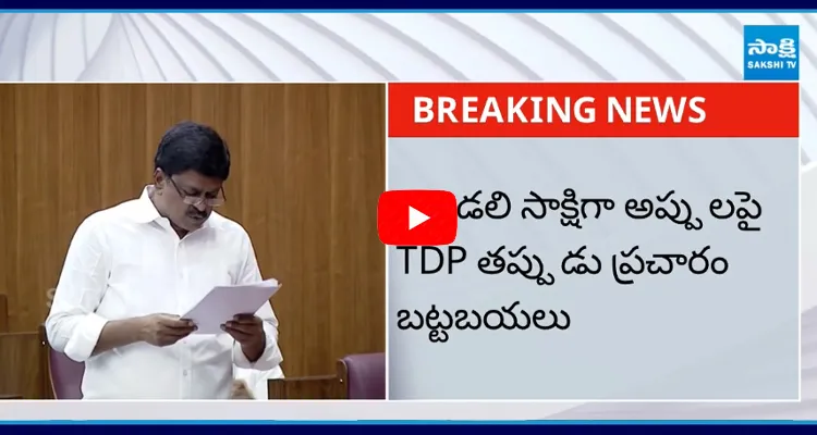 YSRCP Putta Shiva Shankar Reddy Reaction Chandrababu Comments on AP Debets