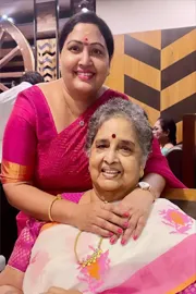 Tollywood Actress Rajitha Mother Vijayalakshmi Passed Away10