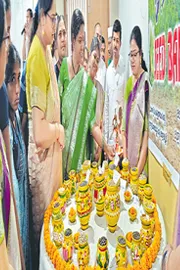 Nirmal Dist DRDO Vijayalakshmi Collector Abhilasha Abhinav Designed New Program.9
