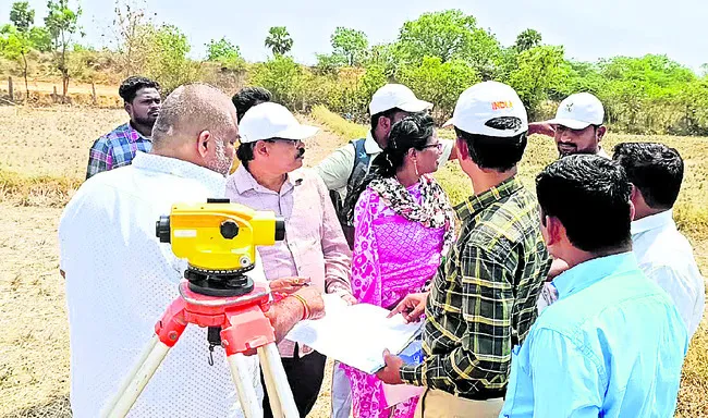 కోనారెడ్డి చెరువు సర్వే
