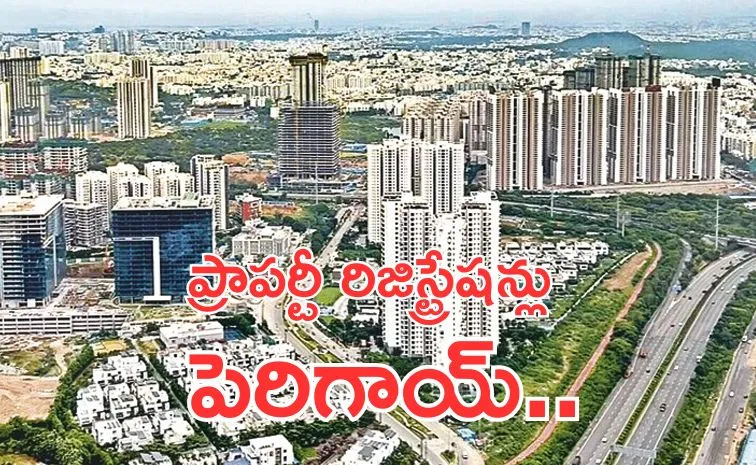 Hyderabad real estate rising, property registrations increased3