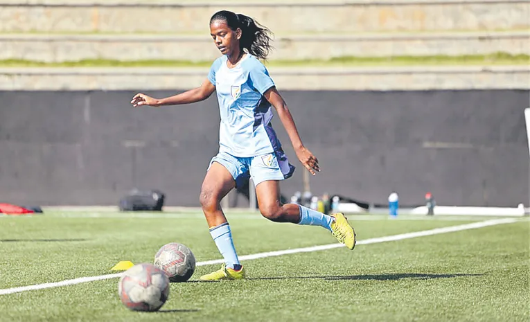 Anantapur Girls in Football