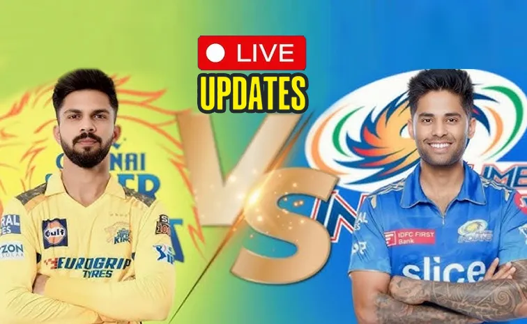 IPL 2025 csk vs mi live updates and highlights
