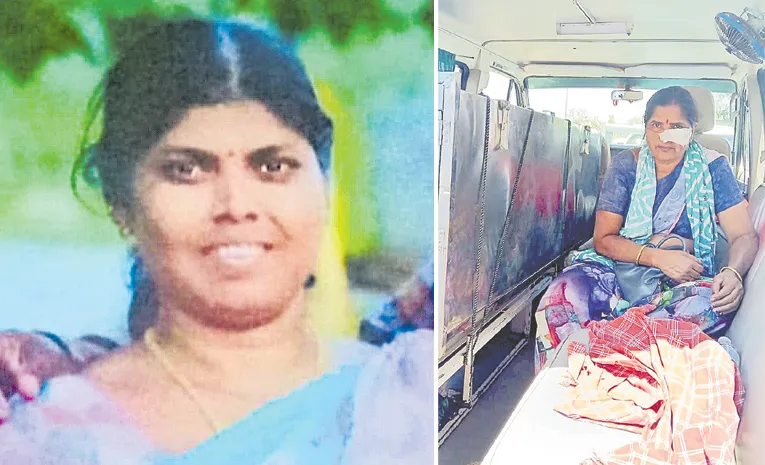 woman Ends Life road inciden