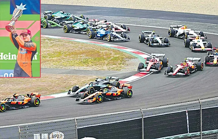 Oscar Piastri wins Chinese Grand Prix title