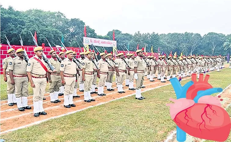Policemen In Srikakulam Suffering From Heart Attacks Due To Duty Stress14