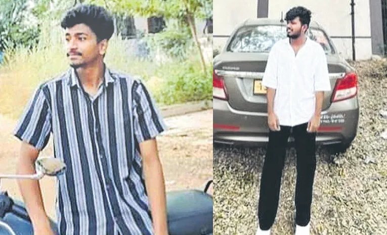 engineering students ends life in road accident