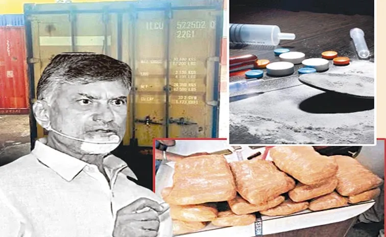 YSRCP leaders have links to international dealer: fake alleges to TDP chief Chandrababu Naidu