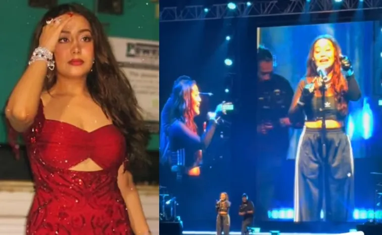 Singer Neha Kakkar Cry On Melbourne Stage Performance