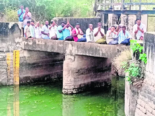 నీళ్లిచ్చి పంటలను కాపాడండి