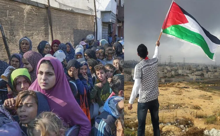 Palestinians Hamas Out Slogans In Gaza Streets12
