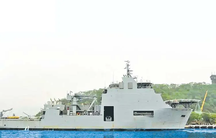 India crosses key milestone in construction of diving support vessels