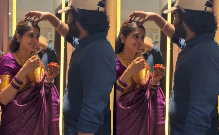 Tollywood Young Hero Kiran Abbavaram Birthday Wishes to Wife Rahasya