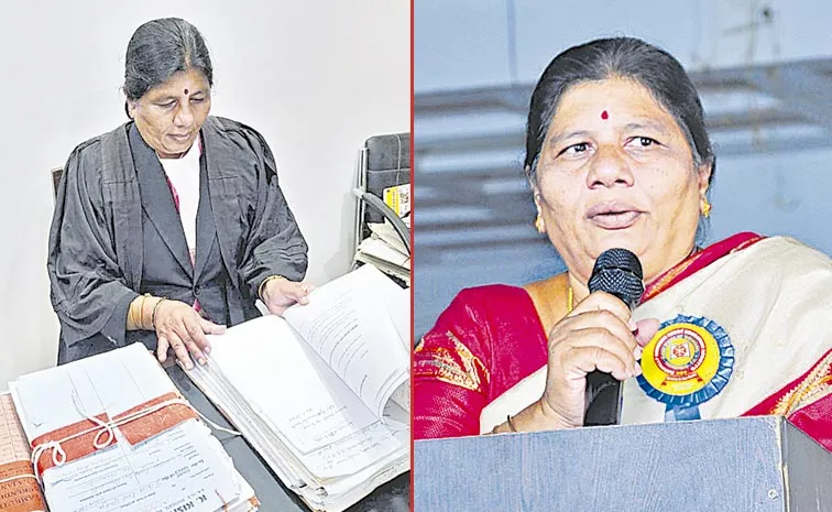 Katipalli Sarala Mahender Reddy supports poor as lawyer