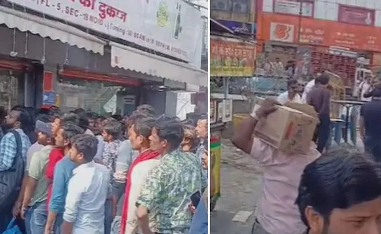 Liquor Offer in UP one Free on one in Noida big Discount in other Districts12